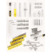 Набір інструментів 62пр. 1/4" (6гр.) WMC TOOLS 2062