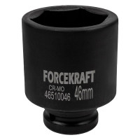 Головка ударная глубокая 3/4" 6гр. 46мм FORCEKRAFT FK-46510046 Головка ударная глубокая 3/4" 6гр. 46мм FORCEKRAFT FK-46510046