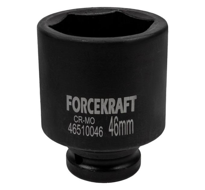 Головка ударная глубокая 3/4" 6гр. 46мм FORCEKRAFT FK-46510046