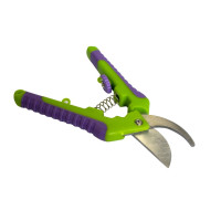 Секатор садовий для бонсай та топіарію, з фіксацією (L-145мм) WMC TOOLS WT-TG1306009-B