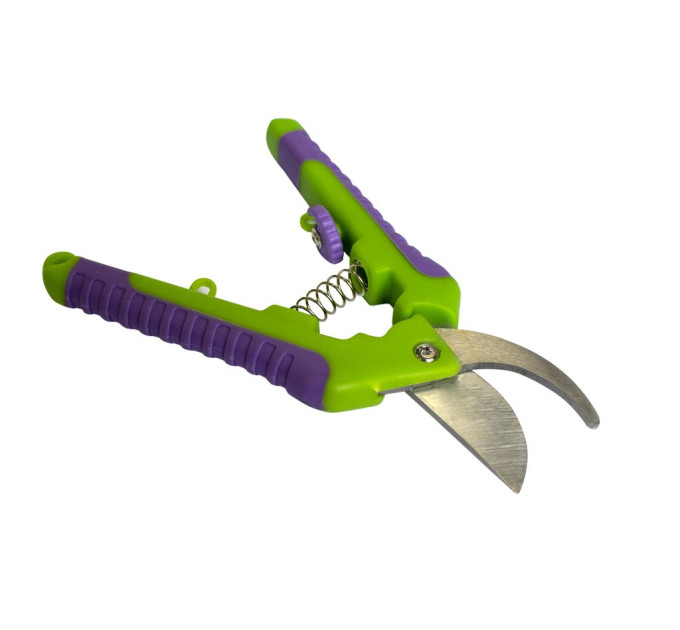 Секатор садовий для бонсай та топіарію, з фіксацією (L-145мм) WMC TOOLS WT-TG1306009-B
