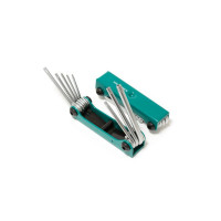Набір ключів TORX складаний, 8пр. (T9, T10, T15, T20, T25, T27, T30, T40)
