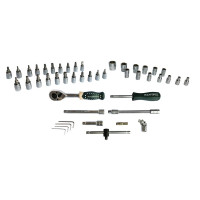 Набор инструментов 46пр. 1/4" (6гр.) (4-14мм) ROCKFORCE RF-2462-5