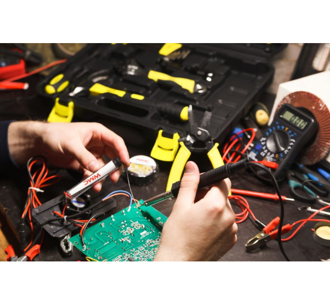Набір інструментів 34 предмети для електрика WMC TOOLS 1034
