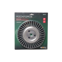 Кордщітка дискова сталева кручена для КШМ 200мм RockForce RF-BWF108
