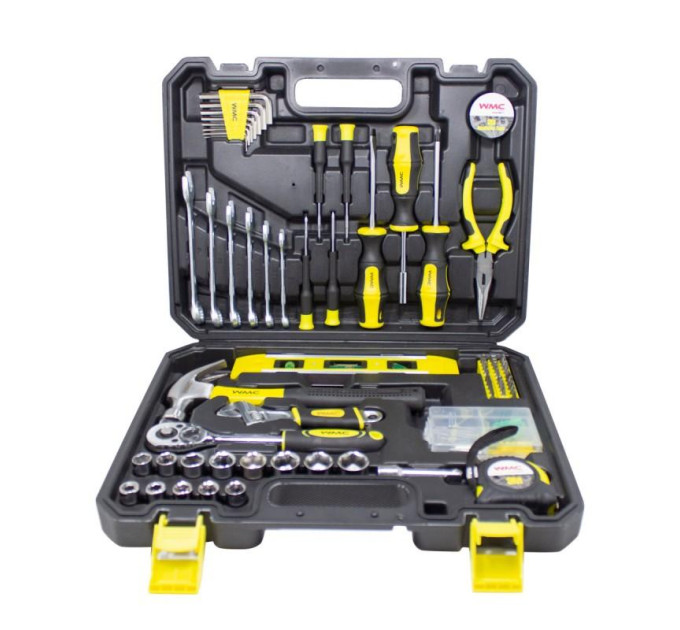 Набір інструментів 108пр. 1/4'', 3/8'' (6гр.) (4-19мм) WMC TOOLS 30108