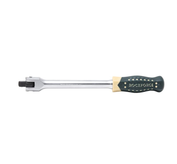 Вороток 1/2'' шарнирный 300мм с прорезиненной рукояткой ROCKFORCE RF-8014300