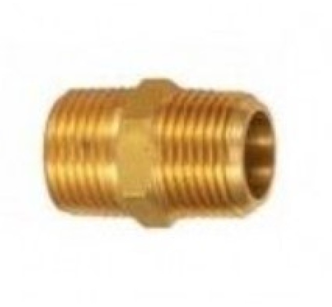 Штуцер латунный 3/8" X 1/4" наружная резьба F-CS-C-011