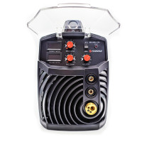 Сварочный аппарат Profi MIG, MMA (220V, 7.2кВт, 20-250А, электрод 1,6-5мм, проволока 0.6-1мм, к-т мощности 0.98, раб. цикл 60%, IP2IS) с аксессуарами FORSAGE F-MIG/MMA25