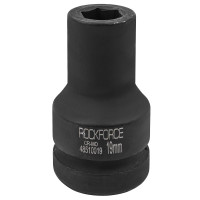 Головка ударная глубокая 1'' 6-гранная 19мм RockFORCE RF-48510019