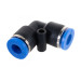 Фитинг угловой для пластиковых трубок 6мм ROCKFORCE RF-SPV06