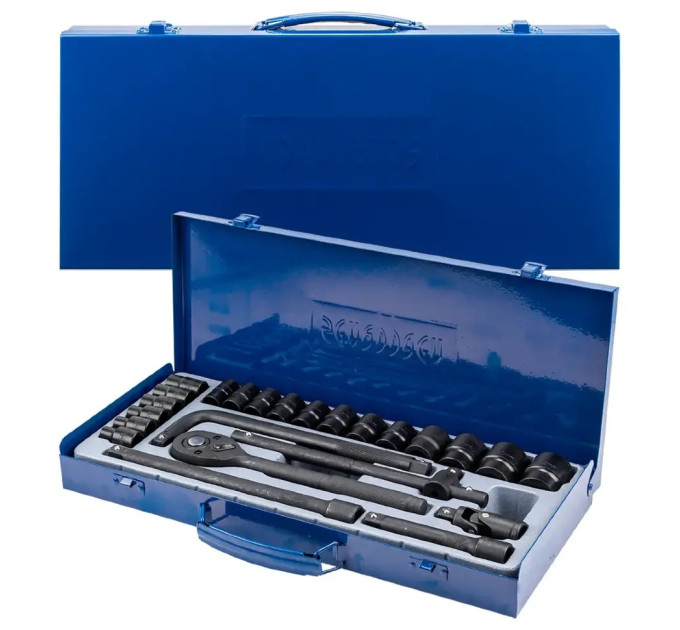Набір інструментів 24пр. 1/2" (6гр.) Scheppach SCH-4245B-5MPB