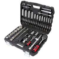 Набор инструментов 94 предмета 1/2'', 1/4'' (6гр.) (4-32мм) MARSHAL MT-494