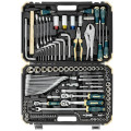 Набір інструментів 142+6 предмета 1/2", 3/8", 1/4" Rockforce RF-41421+6