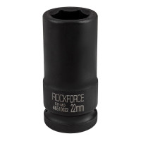 Головка ударная глубокая 3/4" 6-гранная 22мм ROCKFORCE RF-46510022 Головка ударная глубокая 3/4" 6-гранная 22мм ROCKFORCE RF-46510022