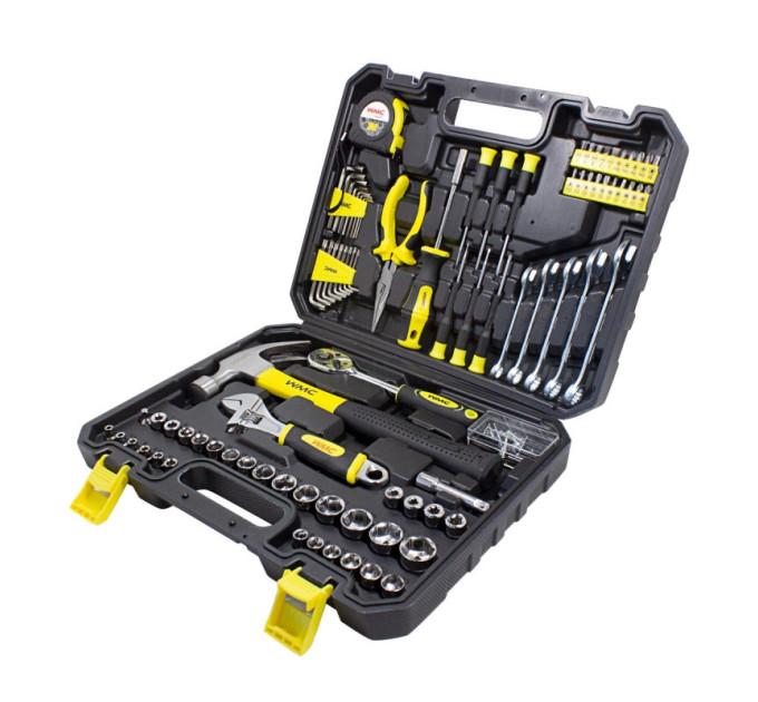 Набір інструментів 128пр. 1/4''3/8''(6гр)(4-21мм) WMC TOOLS WT-30128 NEW