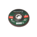 Круг пелюстковий торцевої 115х22мм P120 ROCKFORCE RF-FD4120M