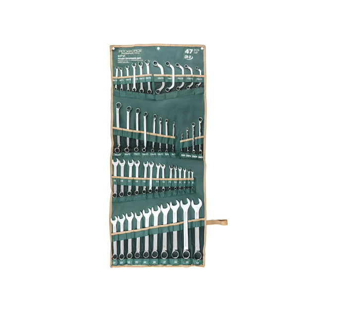 Набір ключів комбінованих 47пр. Rockforce RF-5471P