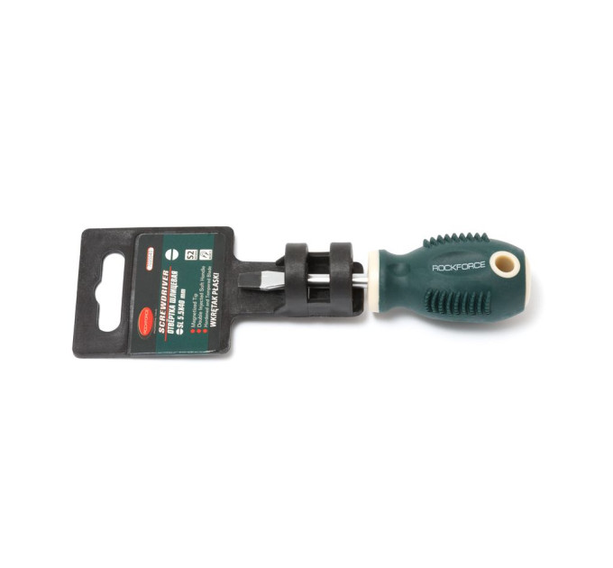 Отвертка Slotted магнитная "Profi" S2 (40мм) SL5.5 ROCKFORCE RF-7035540
