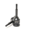 Головка 1/2" с насадкой Spline M8 с ударным отверстием Forsage F-24807808T