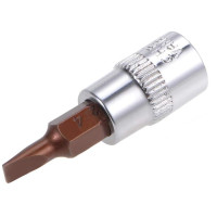 Головка 1/4" с насадкой Slotted SL4 Forsage F-3233204 Premium