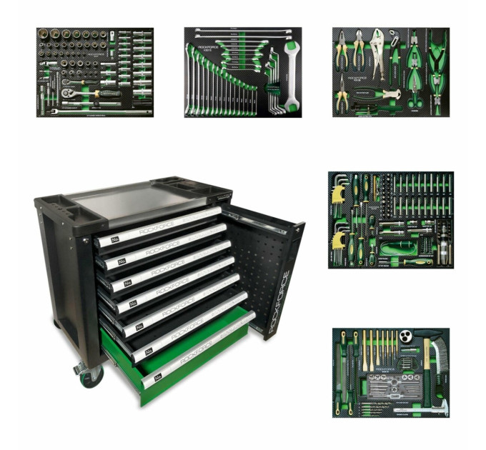 Візок з інструментом 286пр. Rockforce RF-55300+12