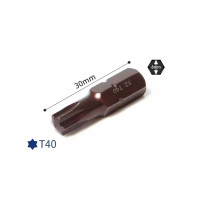 Бита-TORX T40х30ммL, 5/16 Forsage F-1563040 Premium