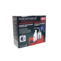 Пистолет пескоструйный пневматический со сменными насадками и песком ROCKFORCE RF-2377