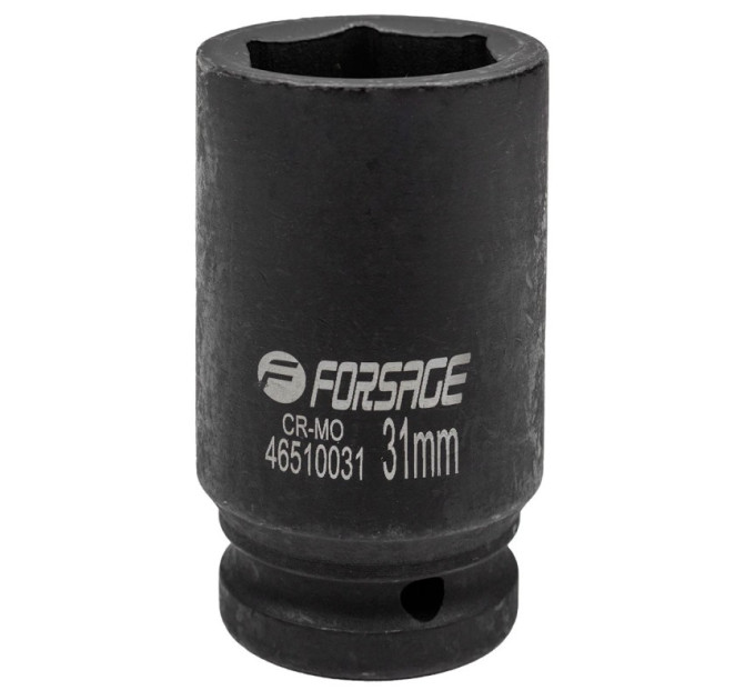 Головка ударная глубокая 3/4" 6гр. 31мм FORSAGE F-46510031