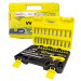 Набор инструментов 46 предметов 1/4'' (6гр.) WMC TOOLS WT-2462-5 EURO