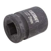 Головка ударная 1/2" 6-гранная 21мм FORCEKRAFT FK-44521