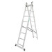 Сходи, 2 х 11 ступенів, алюмінієва, двосекційна FORCEKRAFT FK-BL-E211
