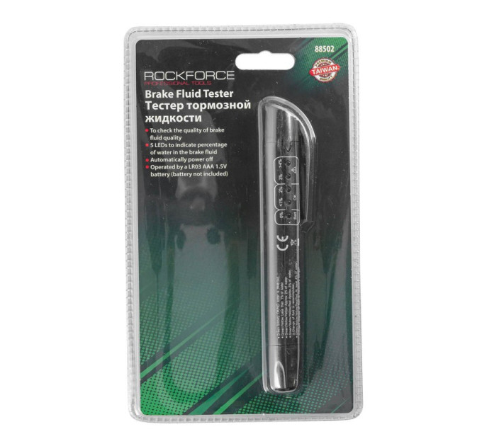Тестер гальмівної рідини (LR03, AAA, 1.5V) ROCKFORCE RF-88502