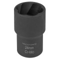Головка-экстрактор для поврежденных болтов/гаек 24мм*50мм, 1/2" ROCKFORCE RF-90624