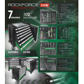 Тележка инструментальная с набором инструментов 172 предмета RockFORCE RF-55306