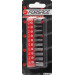 Набір біт 1/4" Torx з отвором 10пр. (TH 8,10,15,20,25,27,30,40,45,50-25мм)