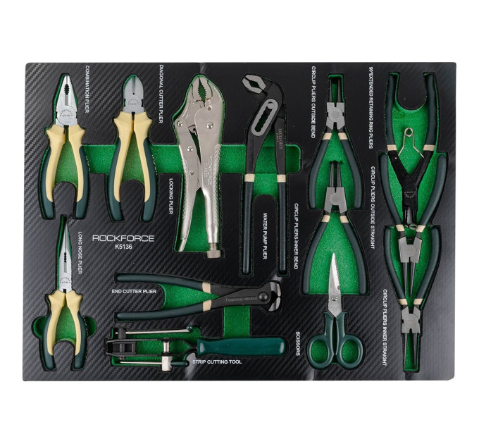 Меблі для гаража з інструментом 274 предмета Rockforce RF-01Y0324