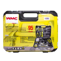 Набор инструментов с ударной дрелью 95 предметов WMC Tools WT-1095