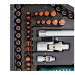 Набір інструментів 108 + 6пр. 1/4", 1/2" (12гр.) ROCKFORCE RF-41082-9 Premium