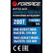 Домкрат 200т (370-550мм) пляшковий F-TH920001 BIG