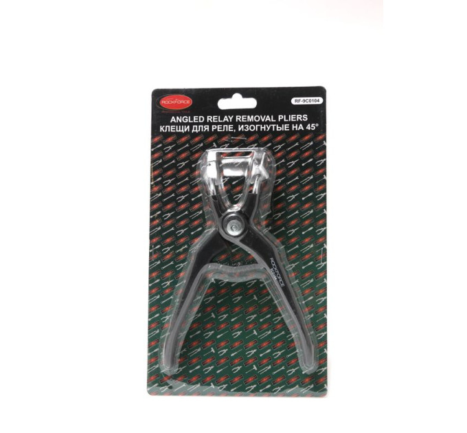 Клещи для реле изогнутые, в блистере ROCKFORCE RF-9C0104