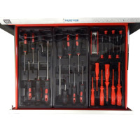 Тележка инструментальная (красная) 220пр Partner PA-1141217R
