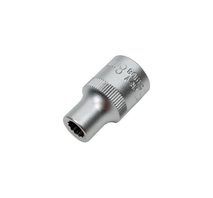 Головка 1/2" 12-гранна 8мм Forsage F-54908