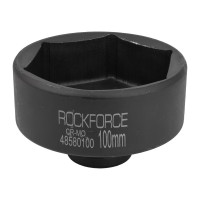 Головка ударная 100 мм 6-гранная, 1" ROCKFORCE RF-48580100.