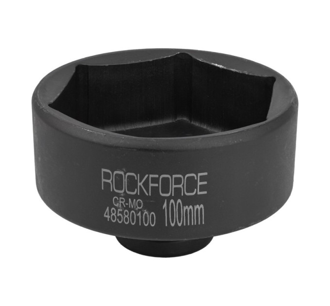 Головка ударная 100 мм 6-гранная, 1" ROCKFORCE RF-48580100.