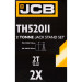 Підставка ремонтна з упорною п'ятою 2т (h min 265mm, h max 365mm) JCB-TH52011