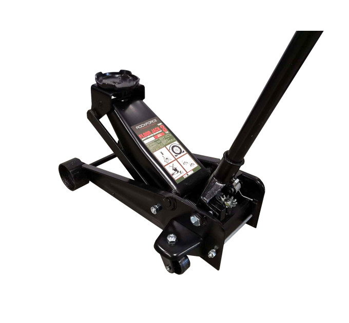Домкрат подкатной гидравлический 3т(h min 135мм-h max 495мм) ROCKFORCE RF-T83001