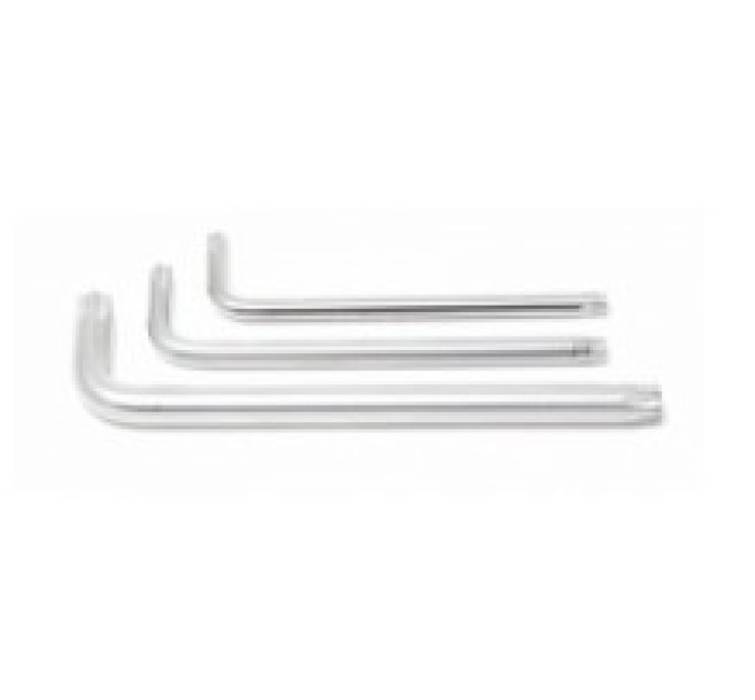 Ключ Г-образный TORX экстра длинный с отверстием Т45Н