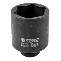 Головка ударная глубокая 1/2" 6-гранная 40мм. Forsage F-4458540 Головка ударная глубокая 1/2" 6-гранная 40мм. Forsage F-4458540