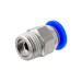 Фітинг 1/8" для пластикових трубок зовнішнє різблення 4мм ROCKFORCE RF-SPC04-01